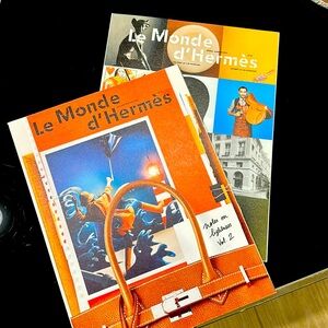 Hermes 2 coffee table books Monde d’hermes